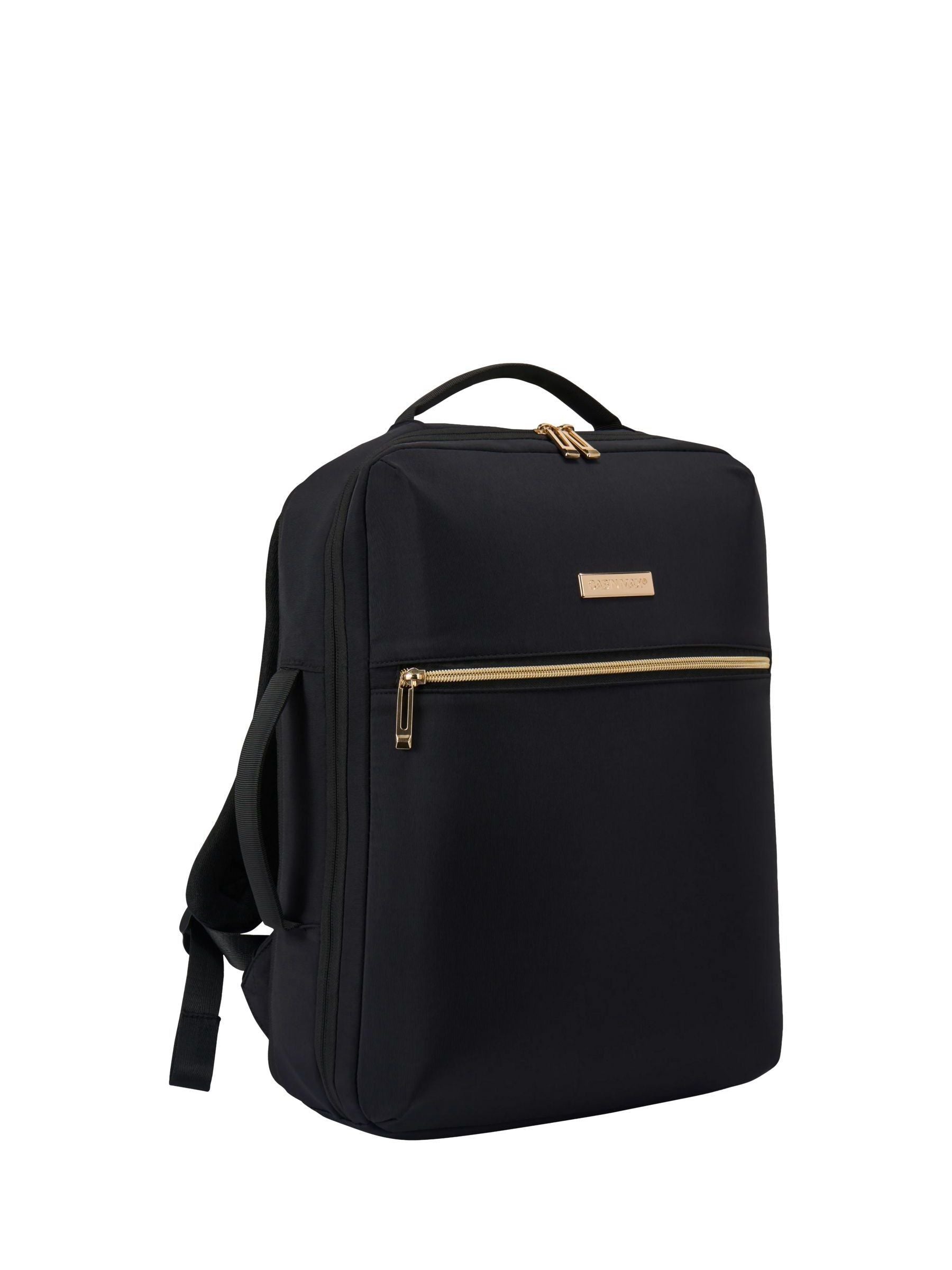Cabin Max black expandable cabin bag backpack (British brand)