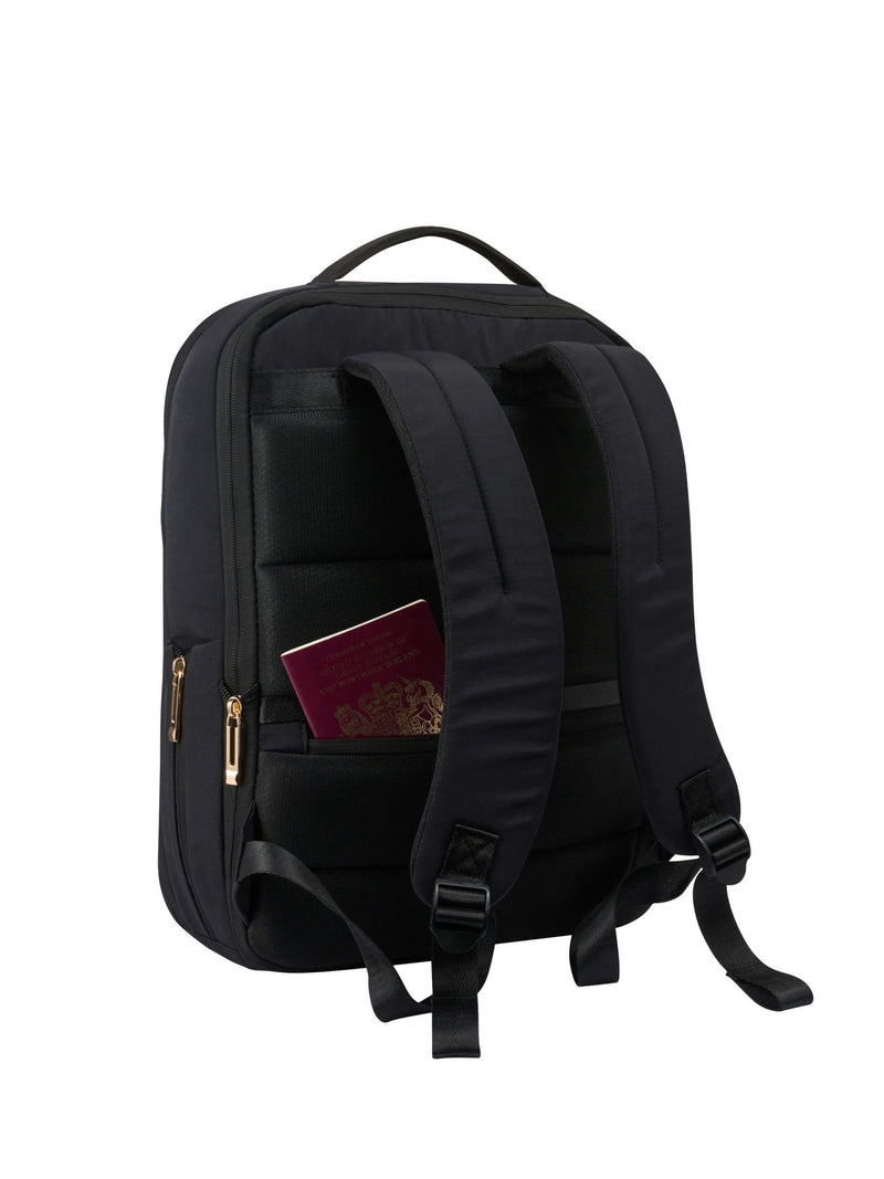 Cabin Max black expandable cabin bag backpack (British brand)