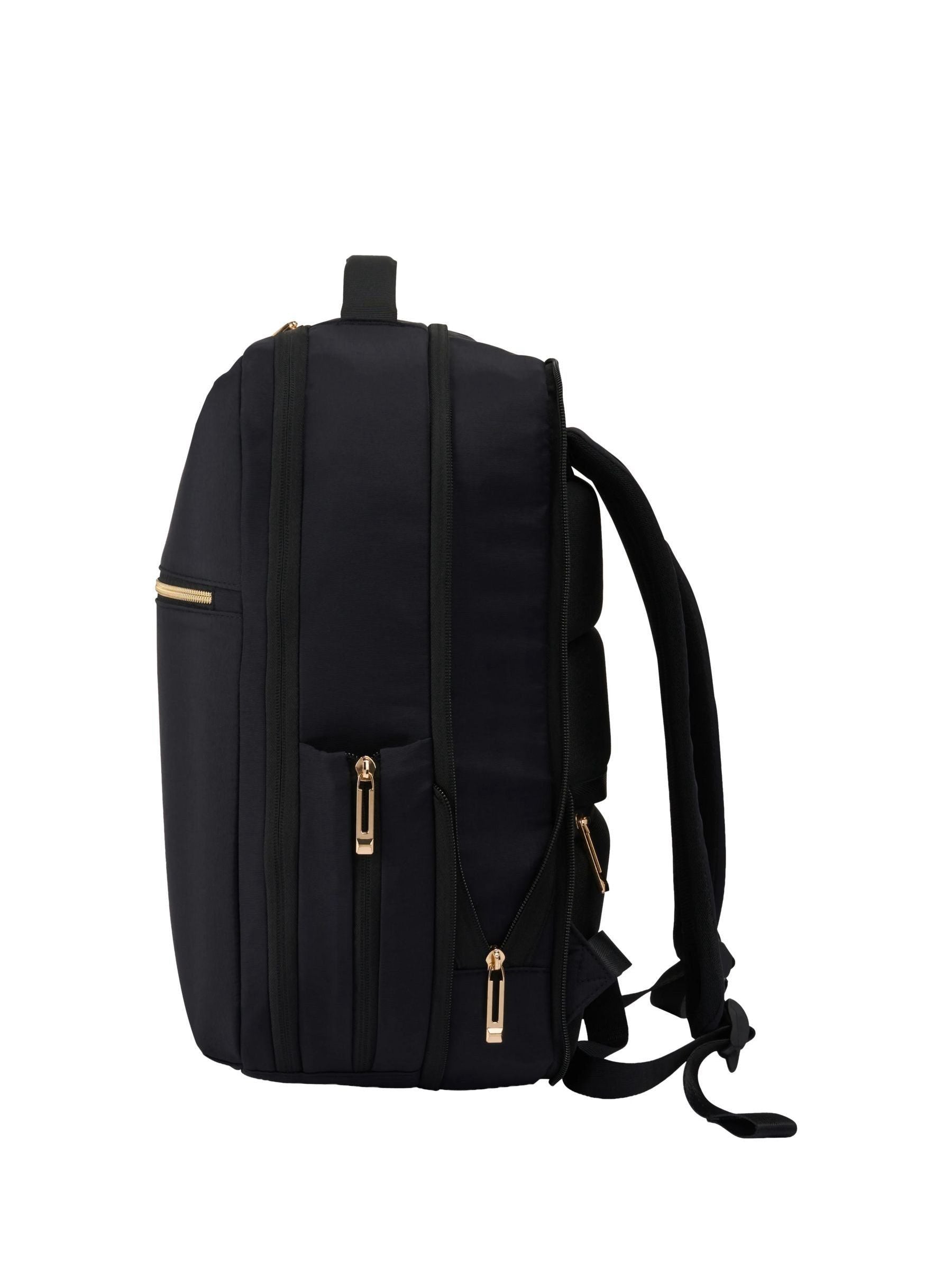 Cabin Max black expandable cabin bag backpack (British brand)