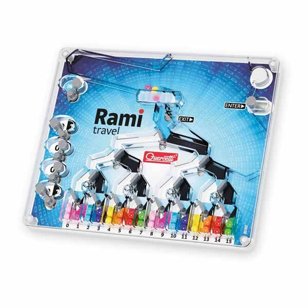 Quercetti Mini Rami travel game, UK version
