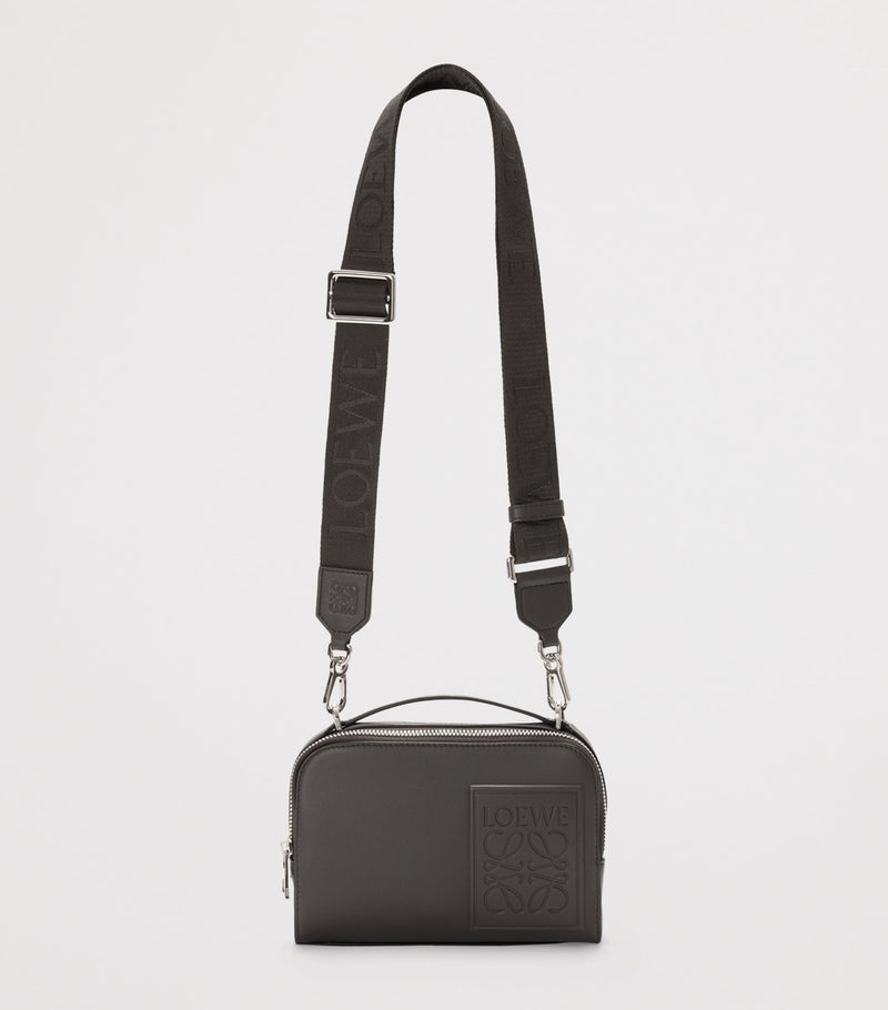 LOEWE Mini Leather Patch camera bag, UK version