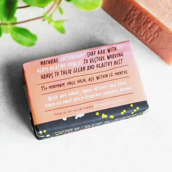 Paper Plane Gardeners Soap Bar 95g