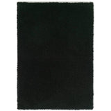 Habitat black shaggy rug 80x150cm (British brand)