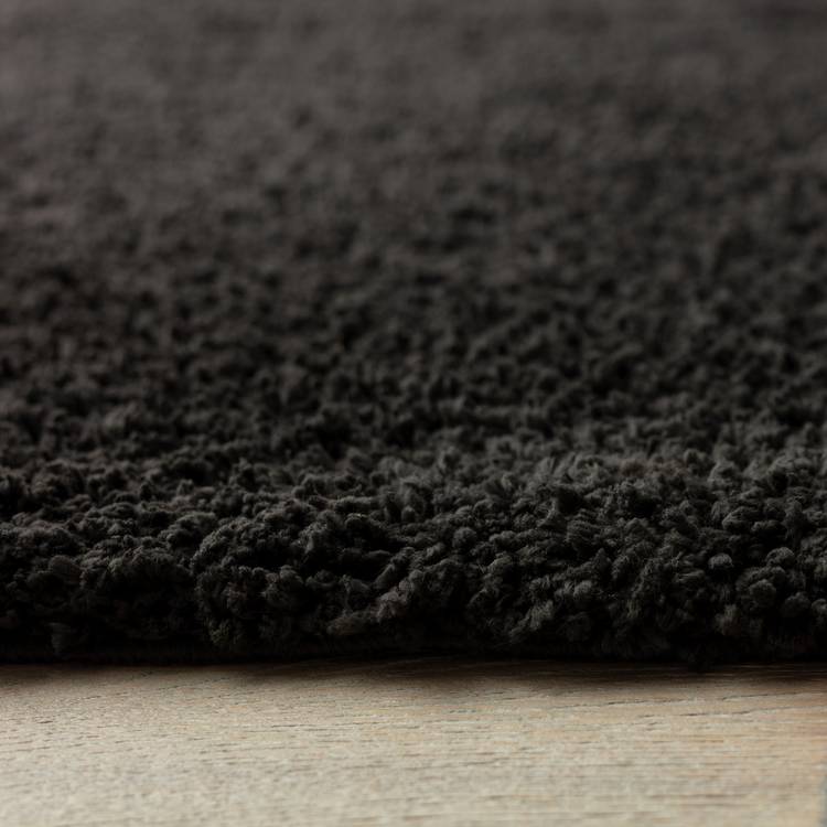 Habitat black shaggy rug 80x150cm (British brand)