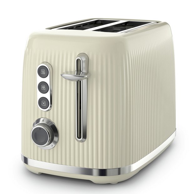 Breville Bold 2 slice toaster cream and silver, UK version