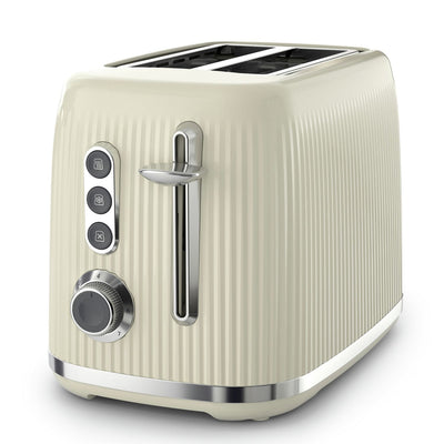 Argos Breville Bold 2 Slice Toaster - Cream and Silver- Buy online at McGrocer