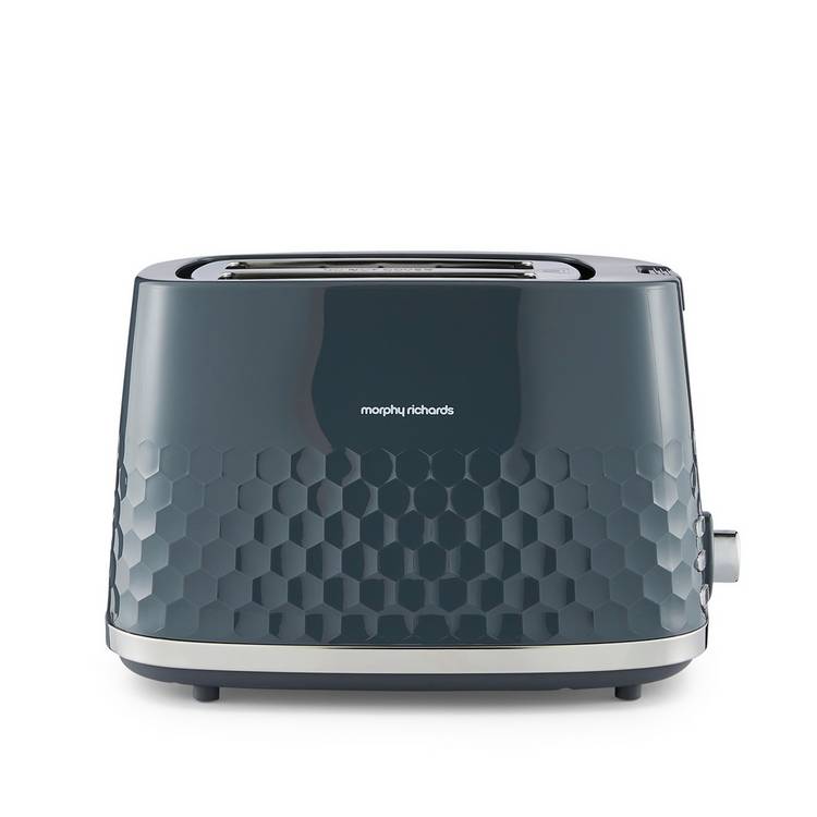 Morphy Richards Hive 2 Slice Toaster Grey, UK version