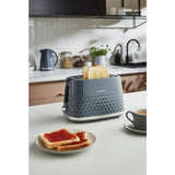 Morphy Richards Hive 2 Slice Toaster Grey, UK version