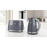 Morphy Richards Hive 2 Slice Toaster Grey, UK version