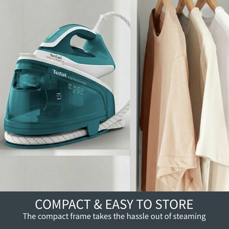 Tefal SV6131 Express Easy steam generator iron, imported from the UK