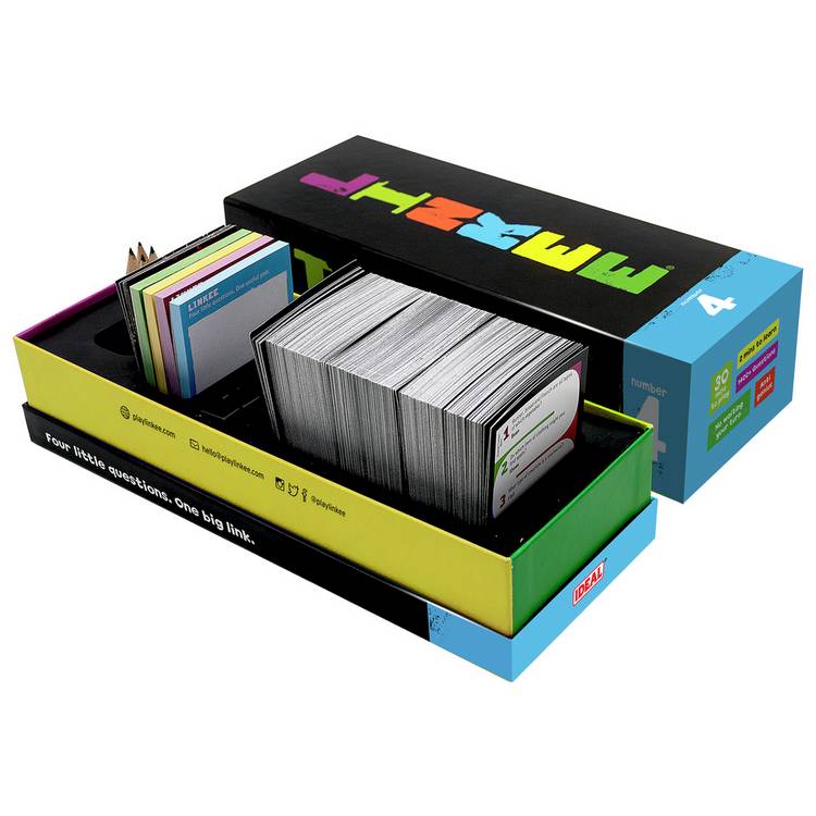 Linkee 4 Game quiz game - British product