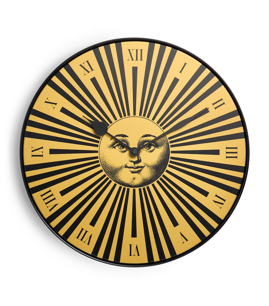 Fornasetti Sole Raggiante wall clock - British product