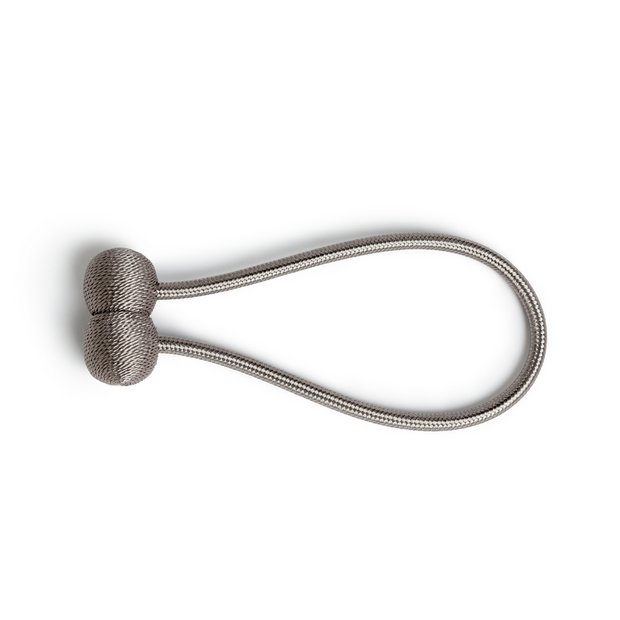 Argos Home magnetic curtain tie backs grey 38-43cm - British product