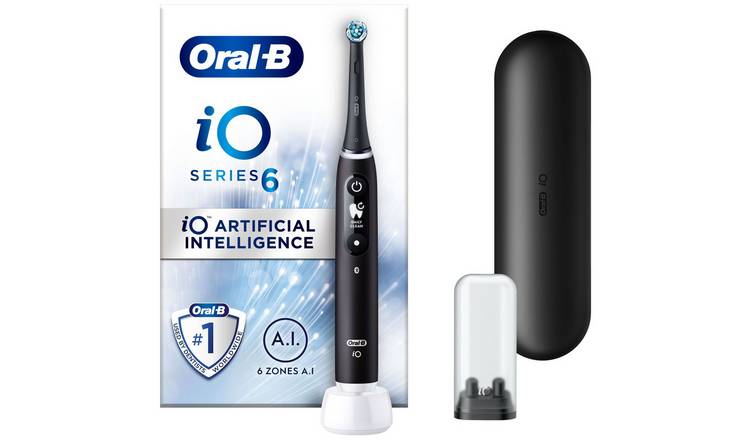 Oral-B iO Series 6 Ultimate Clean Electric Toothbrush Black GOODS Argos