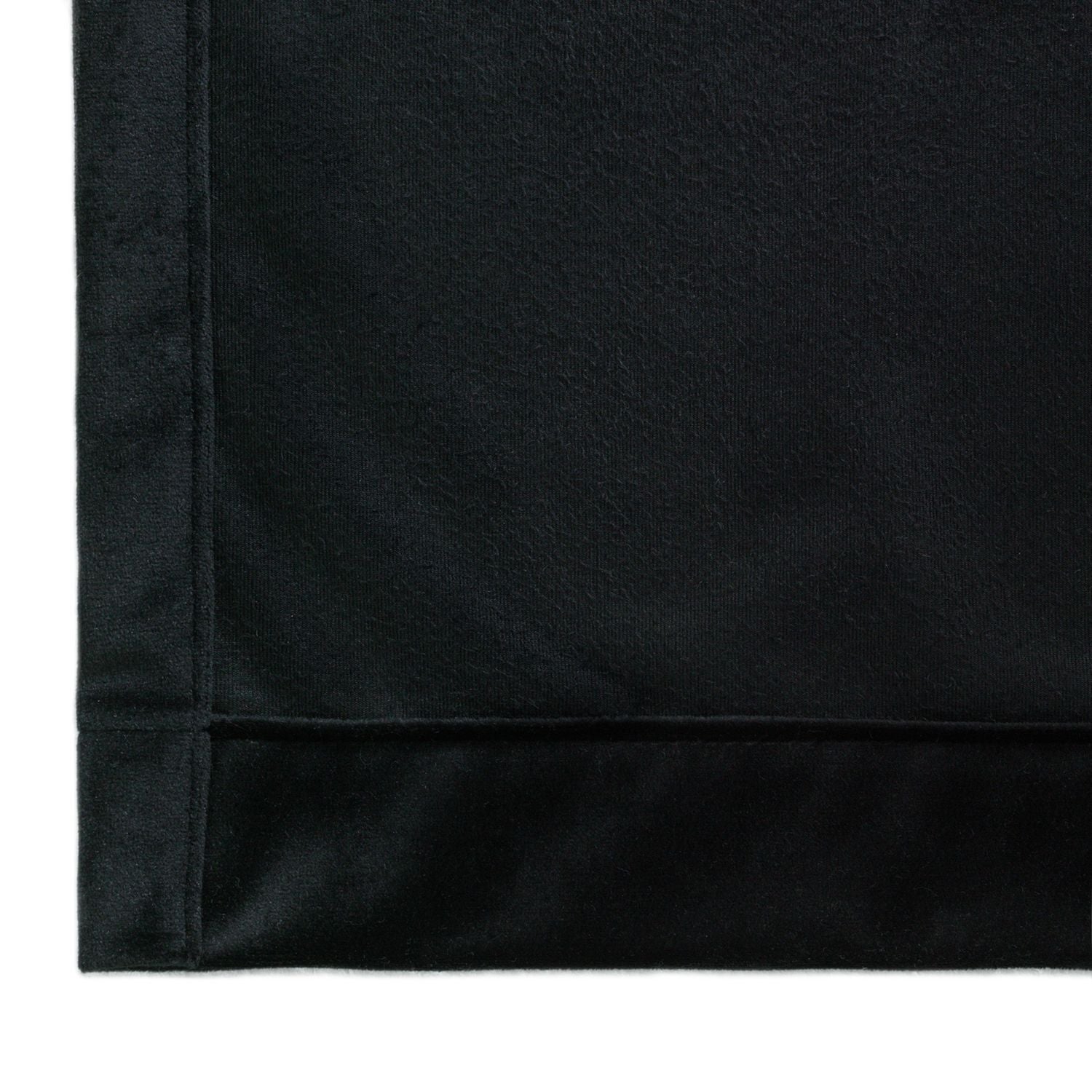 Habitat black velvet curtains 117x137cm - British product
