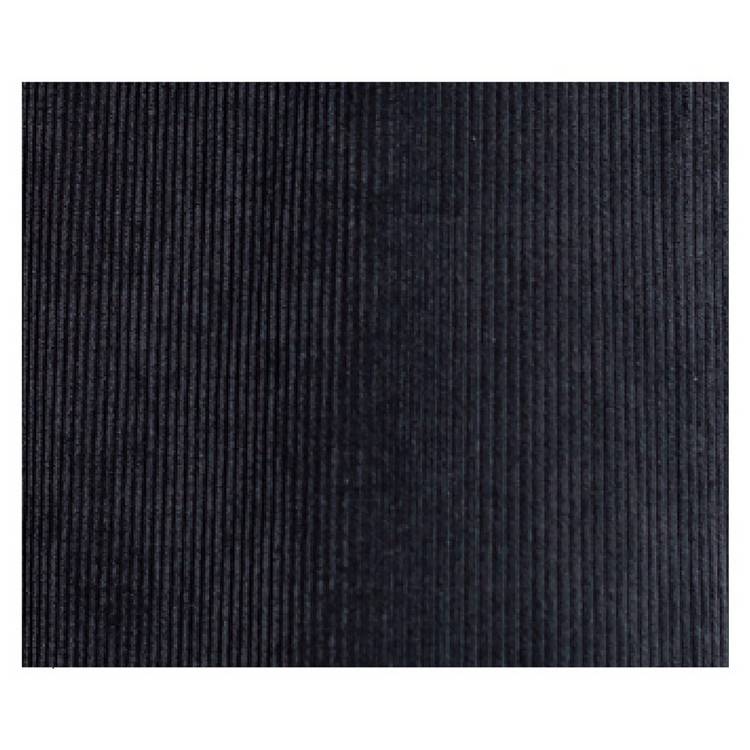 Habitat corduroy eyelet curtains black 117x137cm, imported from the UK