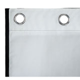 Habitat Cord Eyelet Curtains - Black - 168x229cm