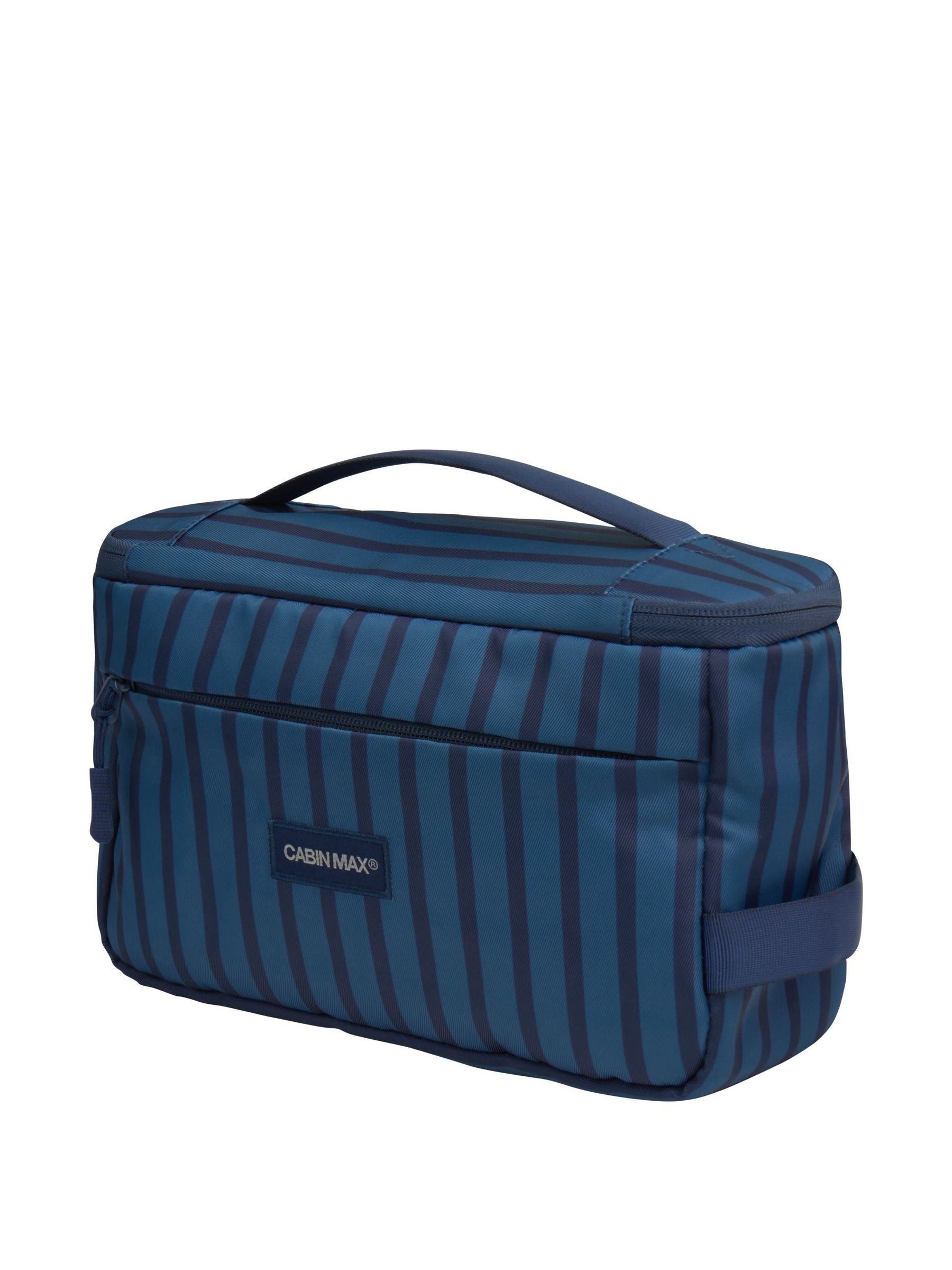 Cabin Max blue classic striped toiletry bag 35x15x15cm (British brand)