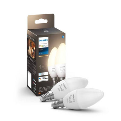 Argos Philips Hue E14 White LED Smart Candle 2 Pack- Buy online at McGrocer