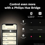 Philips Hue smart candle bulb E14 white LED 2 pack - British product