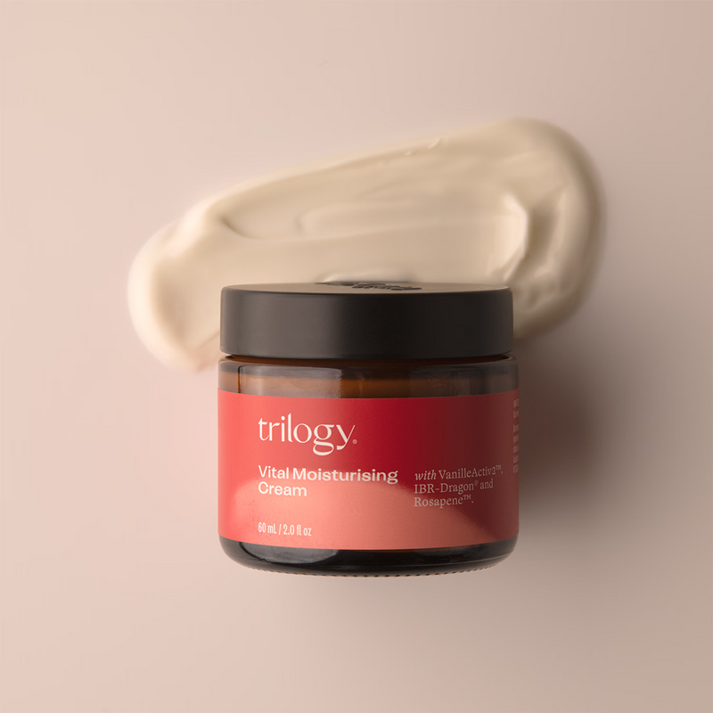 Natural Hydrating Face Cream with Rosehip and Marula Oil 60ml