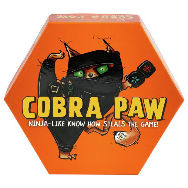 Cobra Paw board game with tiles and dice, UK version