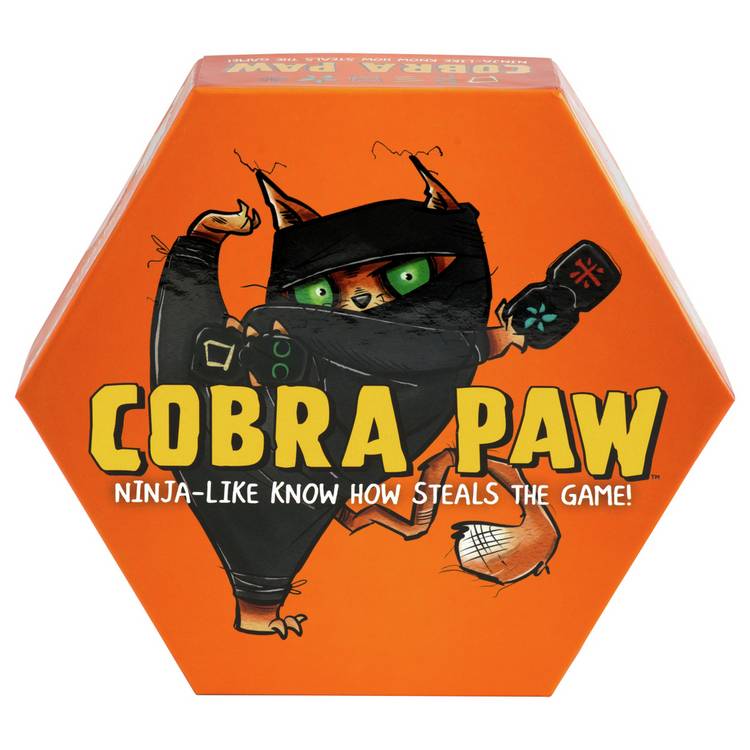 Cobra Paw board game with tiles and dice, UK version
