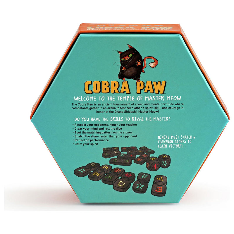 Cobra Paw board game with tiles and dice, UK version