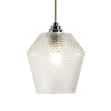 Argos Home Nubia Clear Glass Easy Fit Lampshade - 17cm