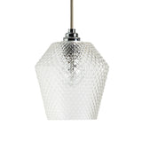 Argos Home Nubia Clear Glass Easy Fit Lampshade - 17cm