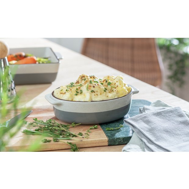 Habitat Speckle Small Ceramic Roaster 20cm (British brand)