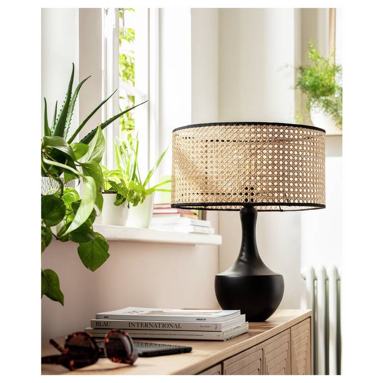 Habitat rattan easy fit lampshade 40cm, UK version