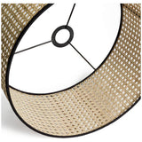 Habitat rattan easy fit lampshade 40cm, UK version