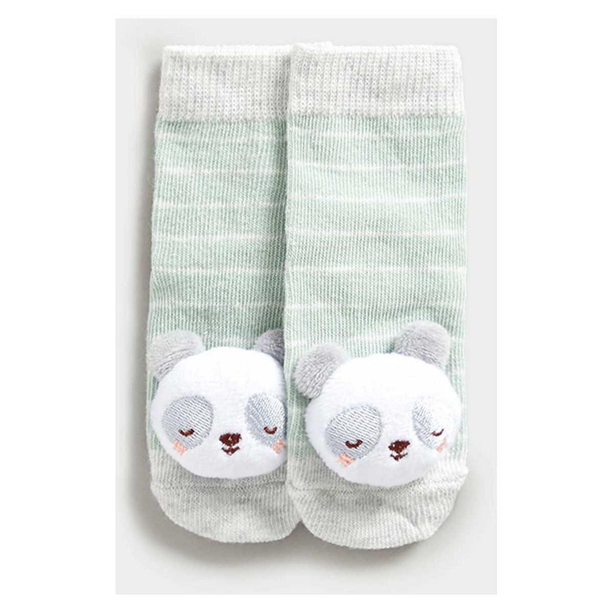 Mothercare Panda Rattle Baby Socks GOODS Boots   