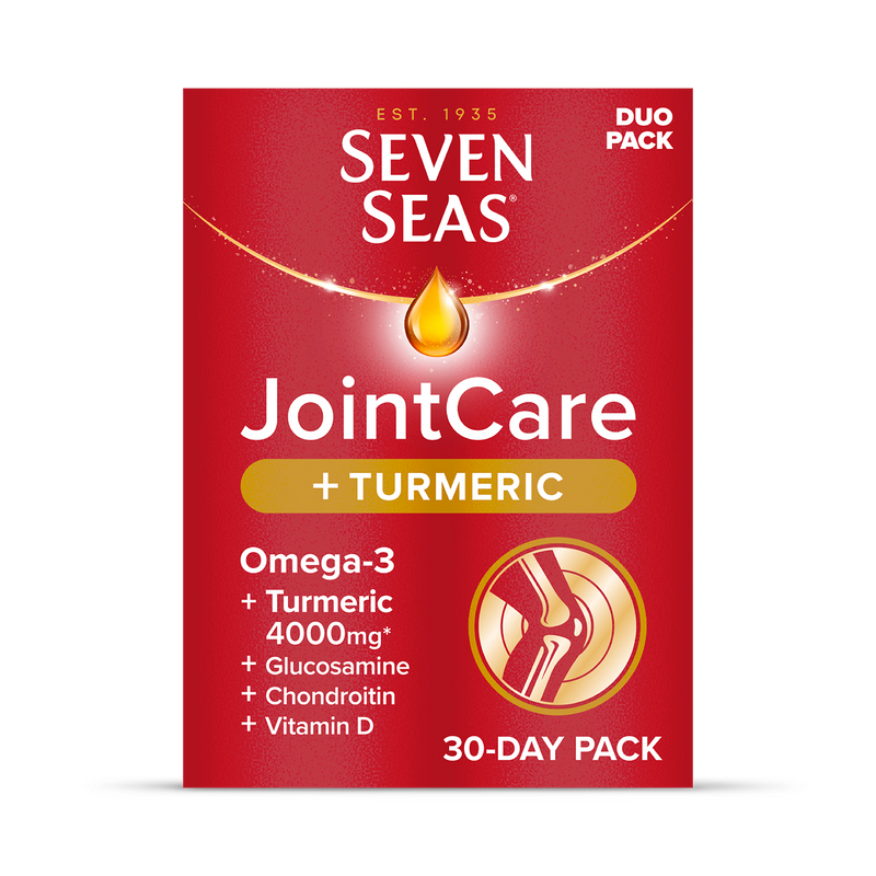 Seven Seas Jointcare Turmeric 30 day duo pack - British product