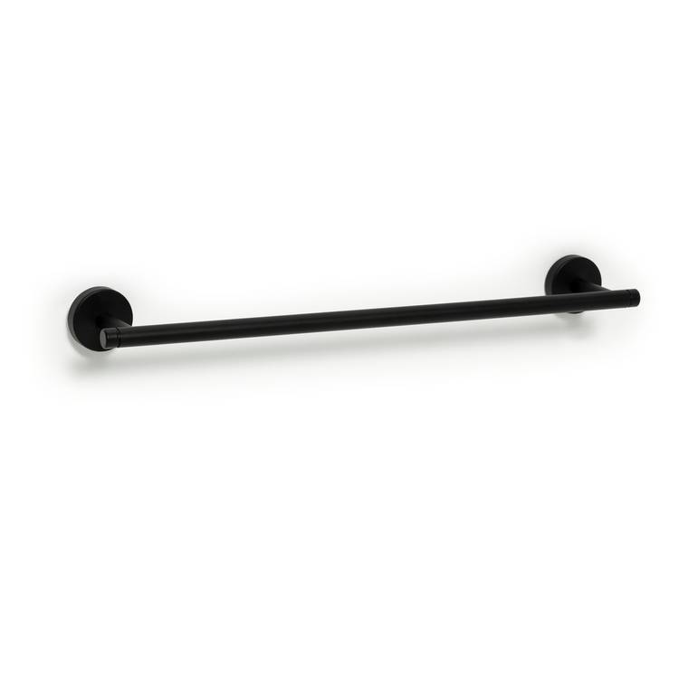 Habitat wall mounted towel rail matt black 50cm (British brand)