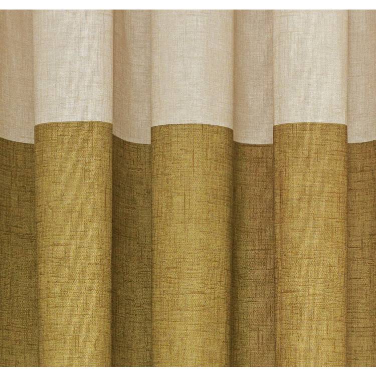 Habitat lined eyelet curtains natural 117x137cm, imported from the UK