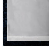 Argos Home Crushed Velvet Eyelet Curtains - Blue - 168x183cm