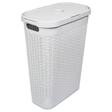 Addis laundry basket slimline light grey 40L, UK version