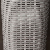 Addis laundry basket slimline light grey 40L, UK version