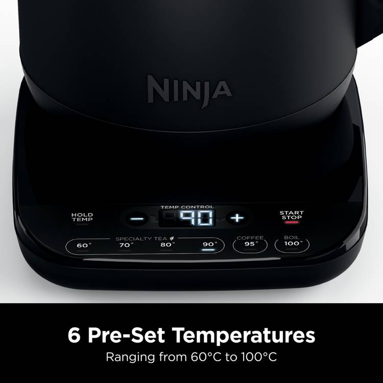 Ninja Perfect Temperature Kettle 1.7L (British brand)