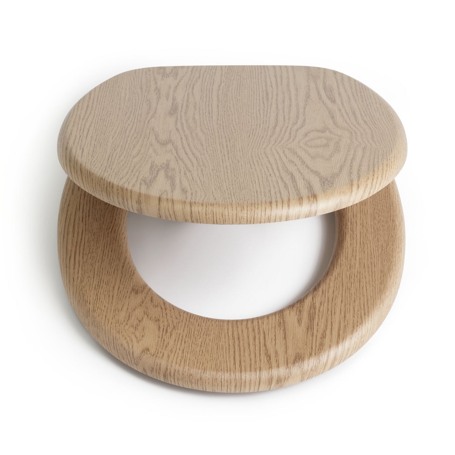 Argos Home oak effect toilet seat - British product