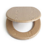 Argos Home oak effect toilet seat - British product