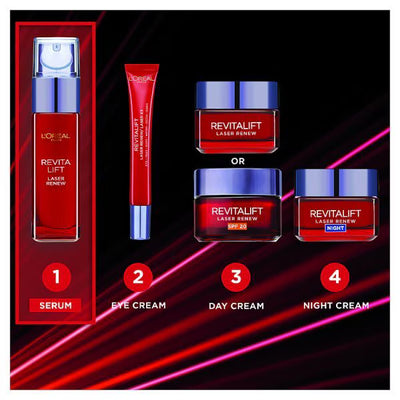 Superdrug L'Oréal Paris Revitalift Laser Renew Anti-Ageing Serum 30ml- Kjøp online hos McGrocer