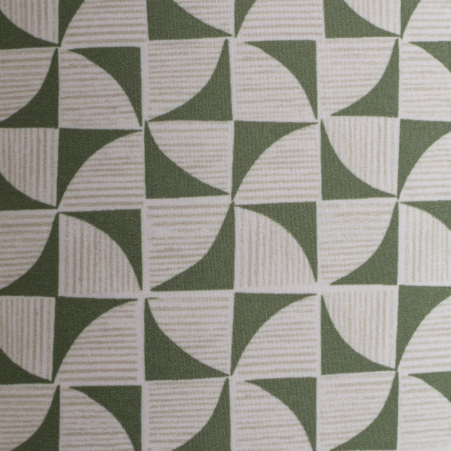 Habitat green geometric lampshade 30cm, imported from the UK