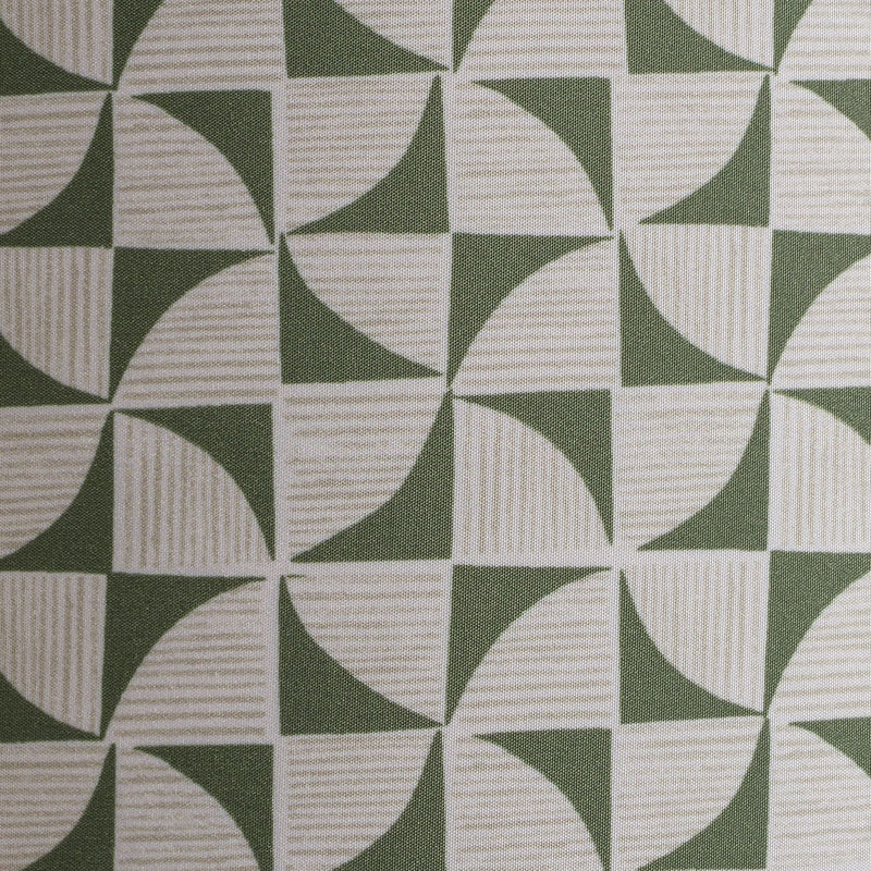 Habitat green geometric lampshade 30cm, imported from the UK