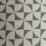 Habitat green geometric lampshade 30cm, imported from the UK