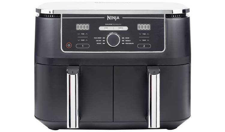 Ninja Foodi MAX Dual Zone AF400UK 9.5L Air Fryer - Black GOODS Argos