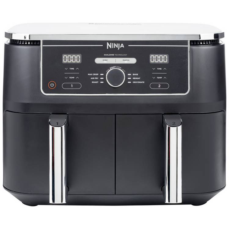 Ninja Foodi MAX dual zone air fryer 9.5L, UK version