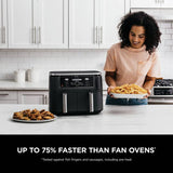 Ninja Foodi MAX dual zone air fryer 9.5L, UK version